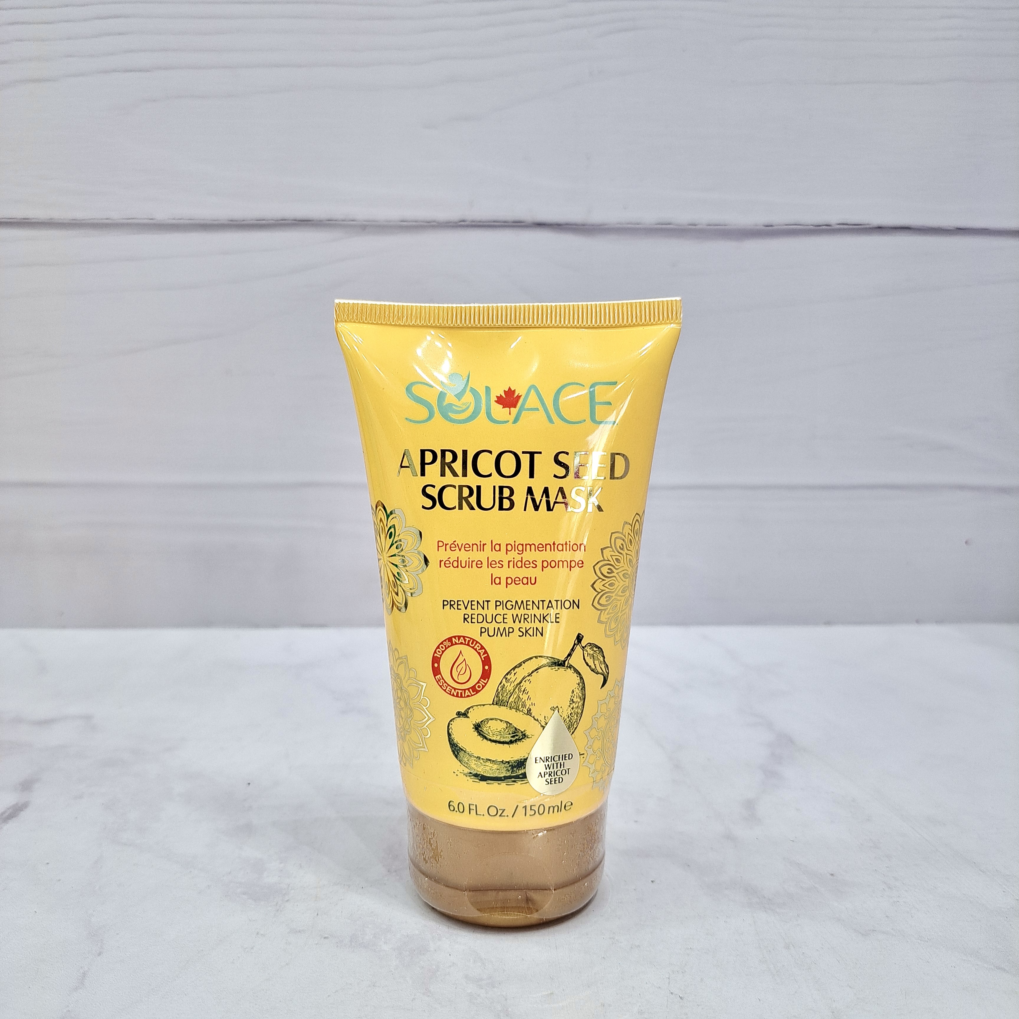 ماسک اسکراب هسته زردآلو سولیس مدل Apricot Seed
