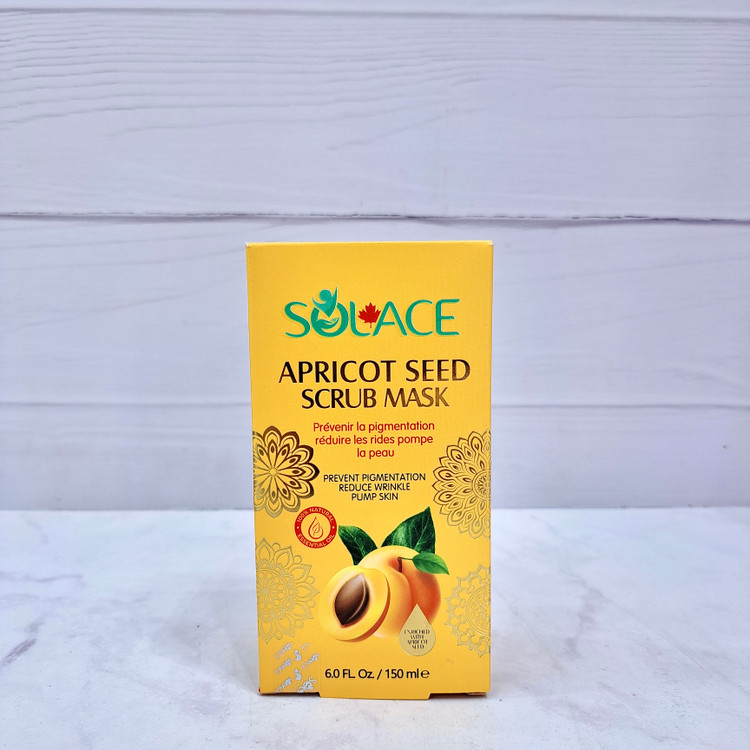 ماسک اسکراب هسته زردآلو سولیس مدل Apricot Seed