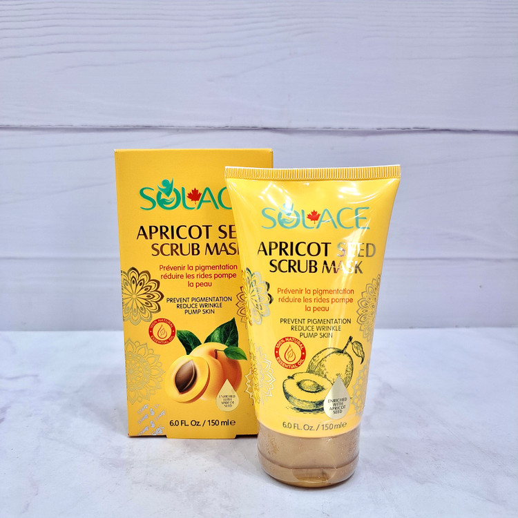 ماسک اسکراب هسته زردآلو سولیس مدل Apricot Seed