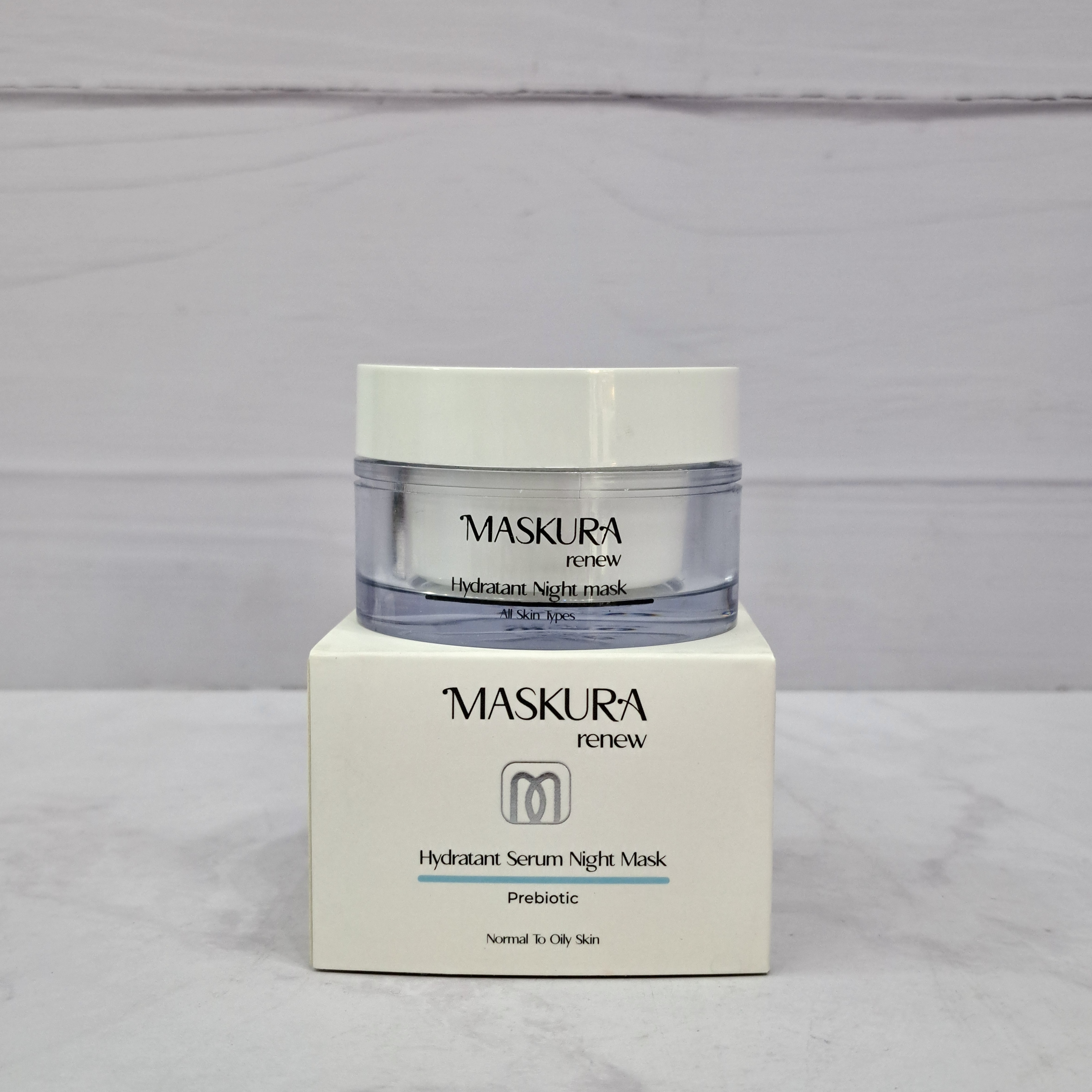 ماسک شب آبرسان ماسکورا رینیو مدل Hydratant Serum Night Mask پری‌بیوتیک