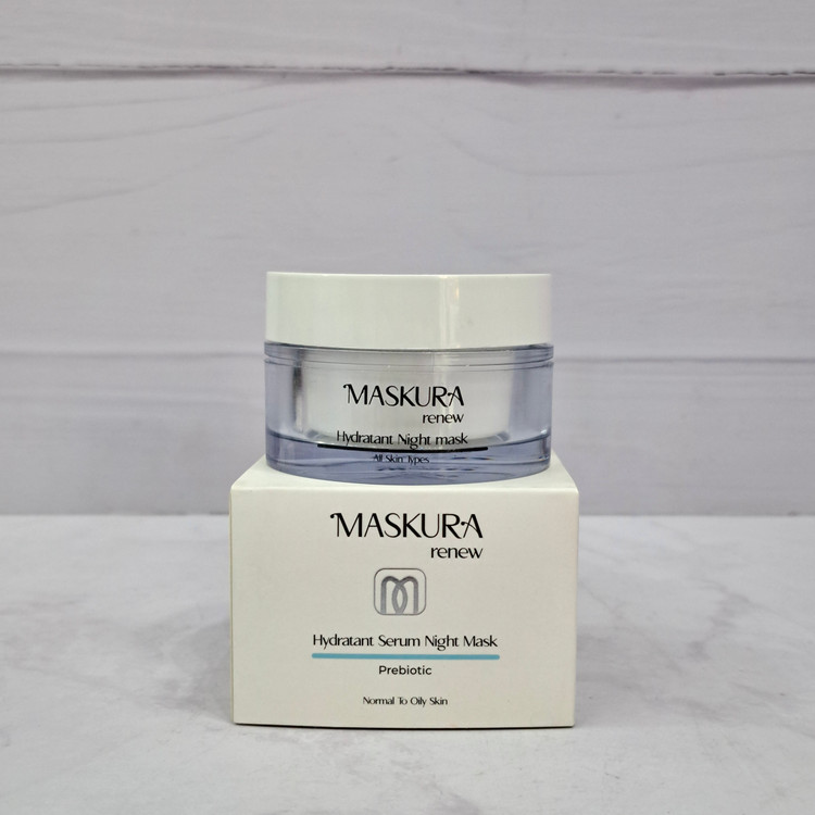 ماسک شب آبرسان ماسکورا رینیو مدل Hydratant Serum Night Mask پریبیوتیک