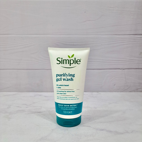 ژل شستشوی صورت سیمپل مدل Purifying Gel Wash مناسب پوست چرب و مستعد جوش