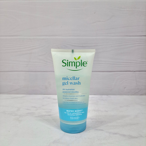 ژل شستشوی صورت سیمپل مدل Micellar Gel Wash مناسب پوست خشک و دهیدراته