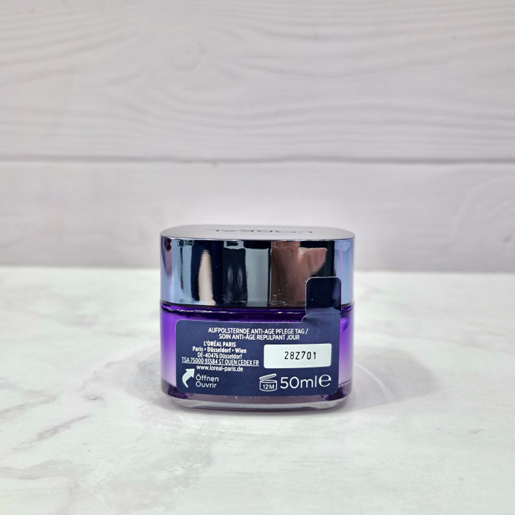 کرم روز ضد چروک و آبرسان لورآل پاریس Revitalift Filler حاوی هیالورونیک اسید 50 میلیلیتر