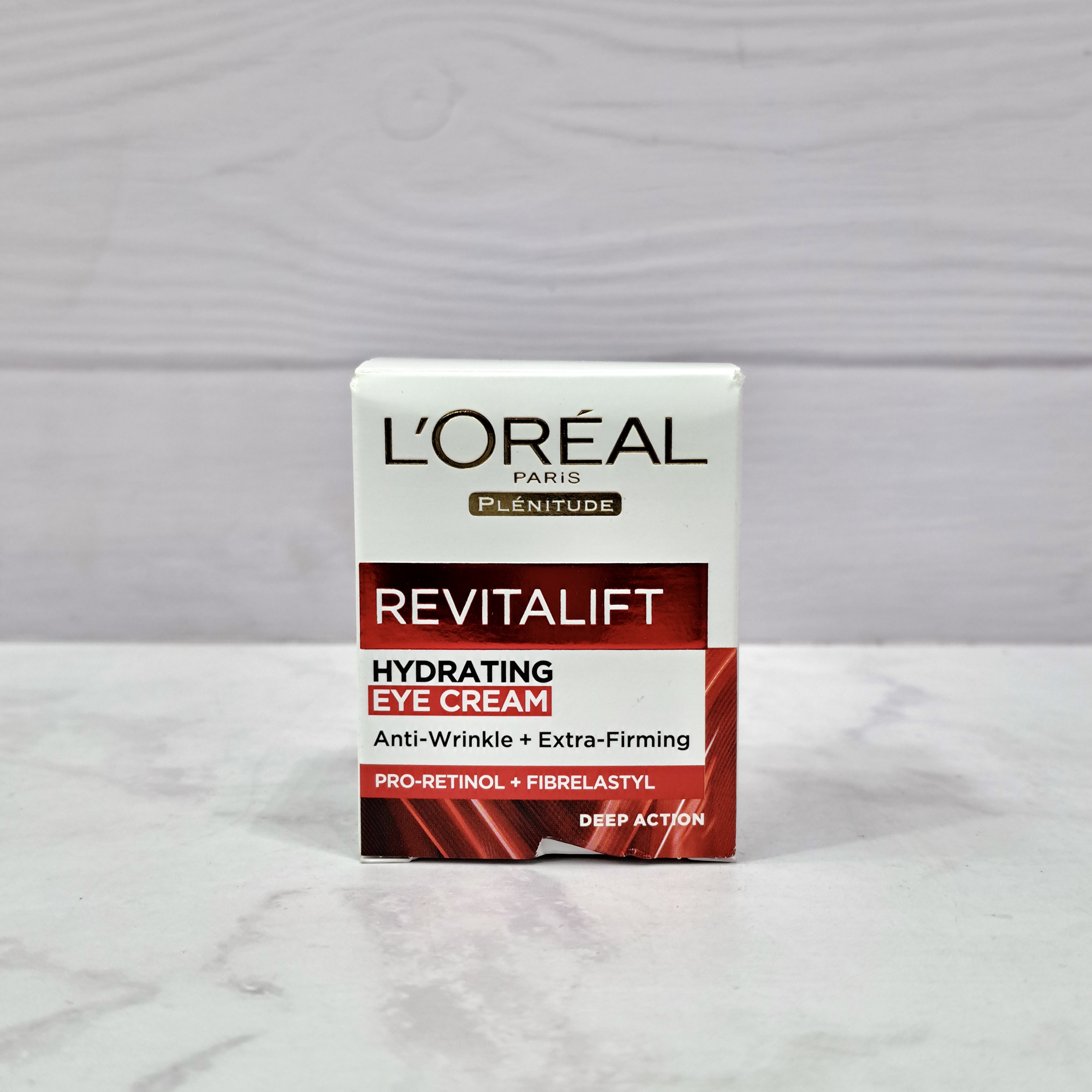 کرم دور چشم ضد چروک و سفت‌کننده لورآل Revitalift Hydrating Eye Cream حجم 15 میلی‌لیتر