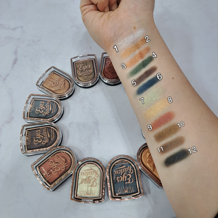 سایه چشم تک شاین ژولیوس مدل Baked Eyeshadow
