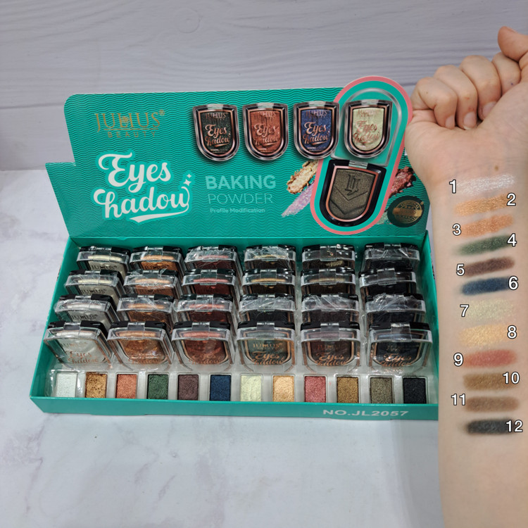 سایه چشم تک شاین ژولیوس مدل Baked Eyeshadow