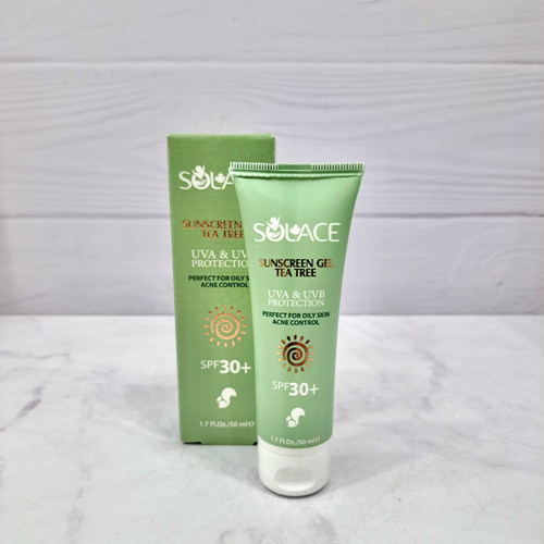 ژل ضد آفتاب سولس حاوی روغن درخت چای SPF 30+