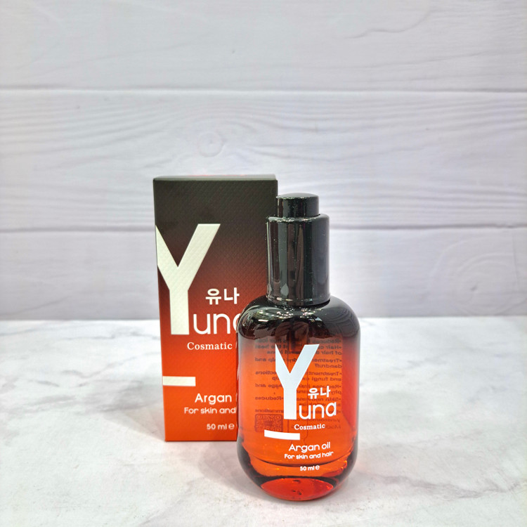 روغن آرگان یونا Yuna cosmatic مناسب پوست و مو ۵۰ میلیلیتر
