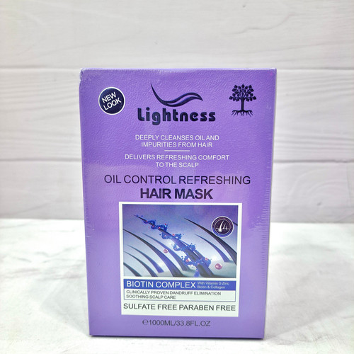 ماسک مو لایتنس مدل Oil Control Refreshing حجم 1000 میلی لیتر